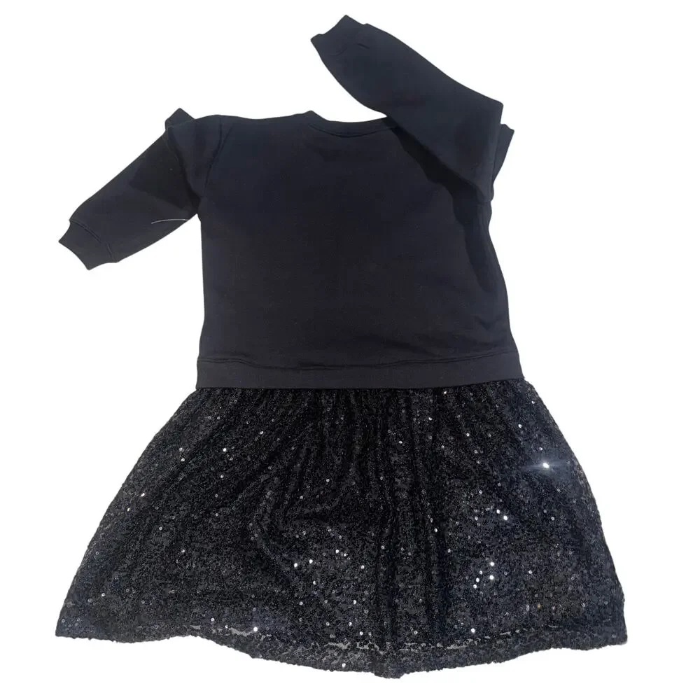 Hello kitty the children place girls sweater dress sequins dress